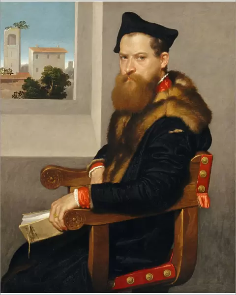 Bartolomeo Bonghi (died 1584), shortly after 1553. Creator: Giovanni Battista Moroni
