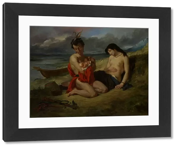 The Natchez, 1823-24 and 1835. Creator: Eugene Delacroix