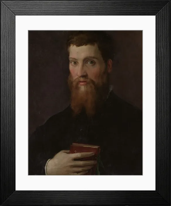 Framed Print : Carlo Rimbotti (1518-1591), 1548. Creator: Francesco Salviati Framed Print : Carlo Rimbotti (1518-1591), 1548. Creator: Francesco Salviati