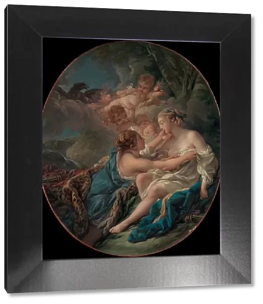 Jupiter, in the Guise of Diana, and Callisto, 1763. Creator: Francois Boucher