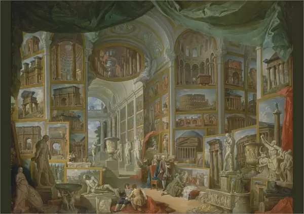 Ancient Rome, 1757. Creator: Giovanni Paolo Panini