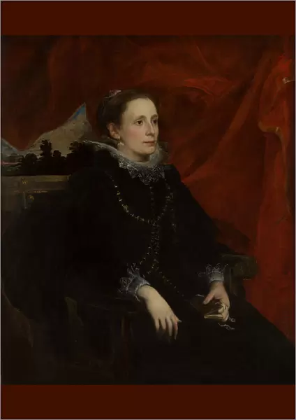 Portrait of a Woman, Called the Marchesa Durazzo, probably ca. 1622-25. Creator: Anthony van Dyck