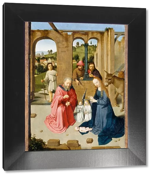 The Nativity, early 1480s. Creator: Gerard David
