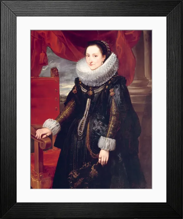 Framed Print : Portrait of a Woman. Creator: Cornelis de Vos Framed Print : Portrait of a Woman. Creator: Cornelis de Vos