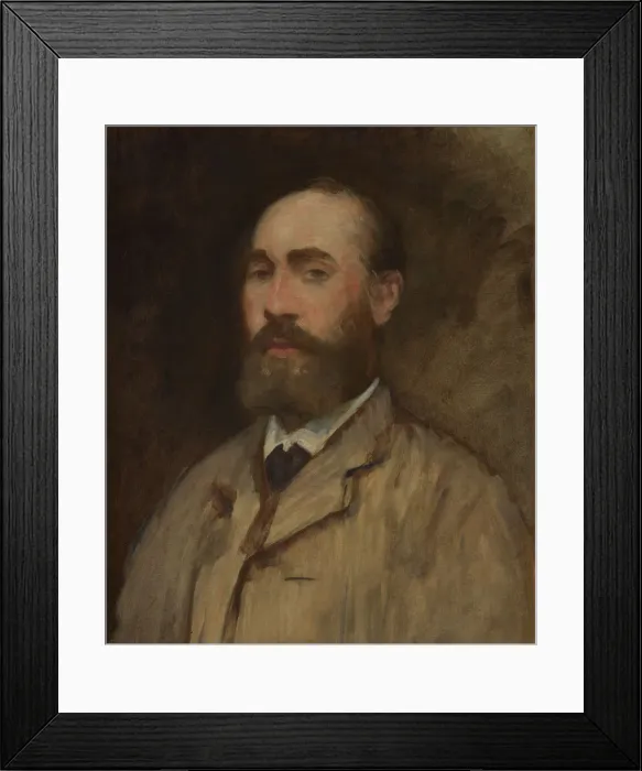 Framed Print : Jean-Baptiste Faure (1830-1914), 1882-83. Creator: Edouard Manet Framed Print : Jean-Baptiste Faure (1830-1914), 1882-83. Creator: Edouard Manet