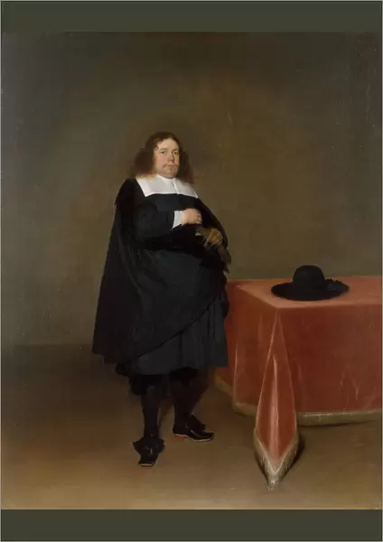 Burgomaster Jan van Duren (1613-1687), ca. 1666-67. Creator: Gerard Terborch II