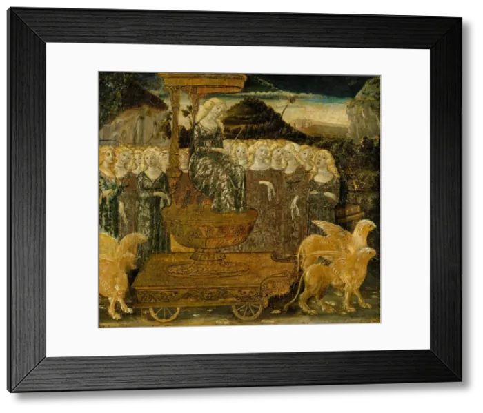 Framed Print : Goddess of Chaste Love, 1468-75. Creator: Francesco di Giorgio Martini Framed Print : Goddess of Chaste Love, 1468-75. Creator: Francesco di Giorgio Martini