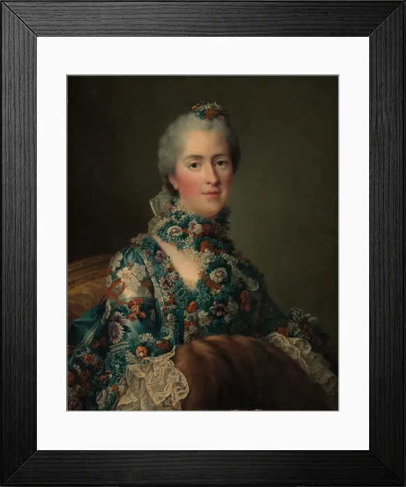 Framed Print : Madame Sophie de France (1734-1782), 1762. Creator: Francois Hubert Drouais Framed Print : Madame Sophie de France (1734-1782), 1762. Creator: Francois Hubert Drouais