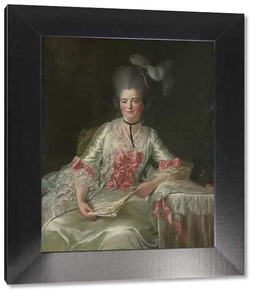 Marie Rinteau, called Mademoiselle de Verrieres, 1761. Creator: Francois Hubert Drouais