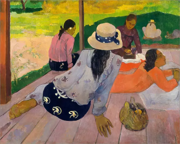 The Siesta, ca. 1892-94. Creator: Paul Gauguin