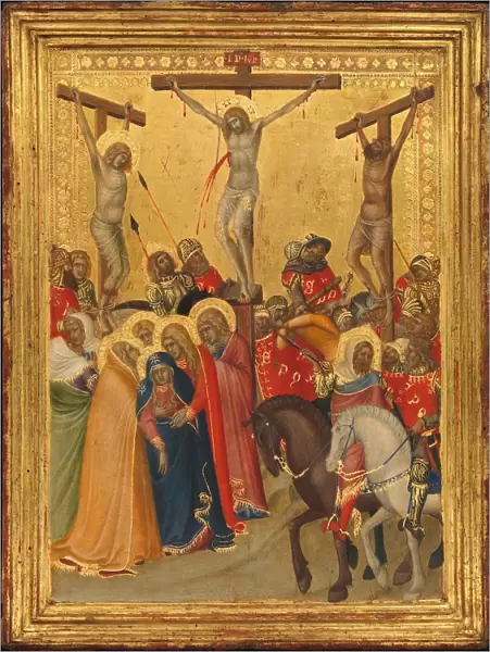 The Crucifixion, 1340s. Creator: Pietro Lorenzetti