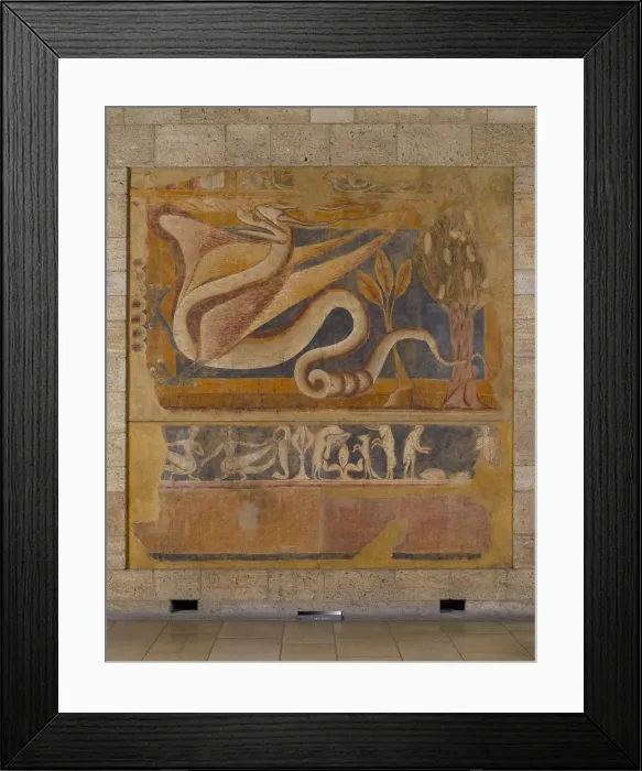 Framed Print : Dragon, after 1200. Creator: Unknown Framed Print : Dragon, after 1200. Creator: Unknown
