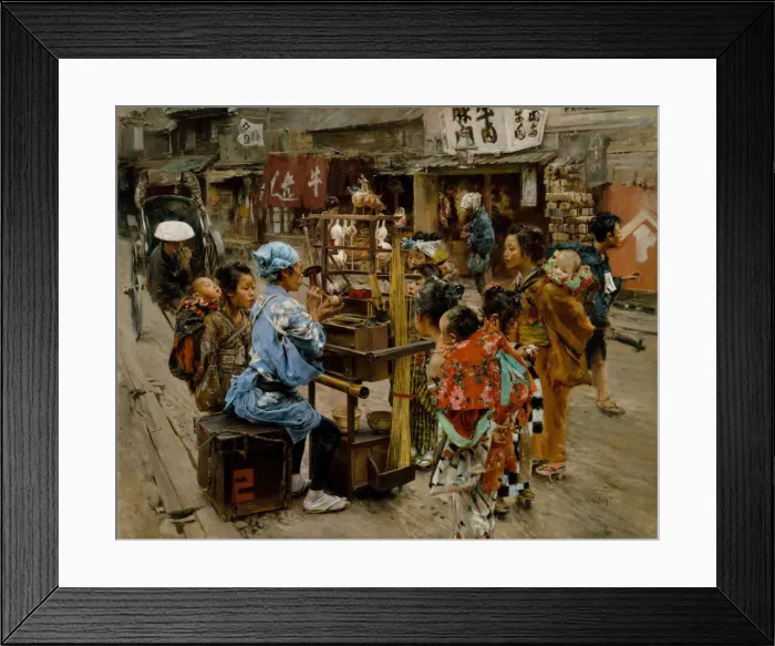 Framed Print : The Ameya, by 1893. Creator: Robert Frederick Blum Framed Print : The Ameya, by 1893. Creator: Robert Frederick Blum