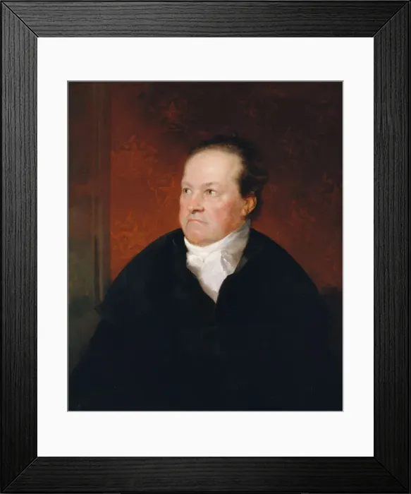 Framed Print : De Witt Clinton, 1826. Creator: Samuel Finley Breese Morse Framed Print : De Witt Clinton, 1826. Creator: Samuel Finley Breese Morse