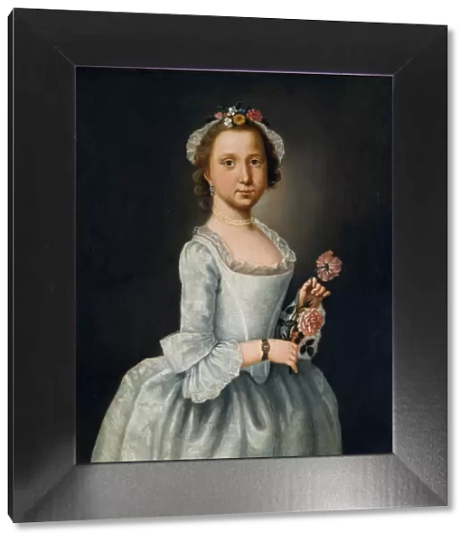 Portrait of a Lady, 1764. Creator: Lawrence Kilburn