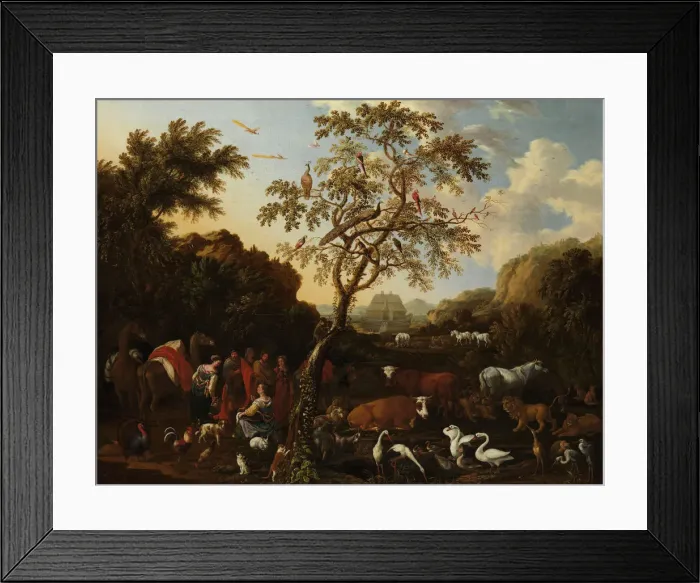 Framed Print : The Ark, ca. 1700. Creator: Lodewyk Tieling Framed Print : The Ark, ca. 1700. Creator: Lodewyk Tieling