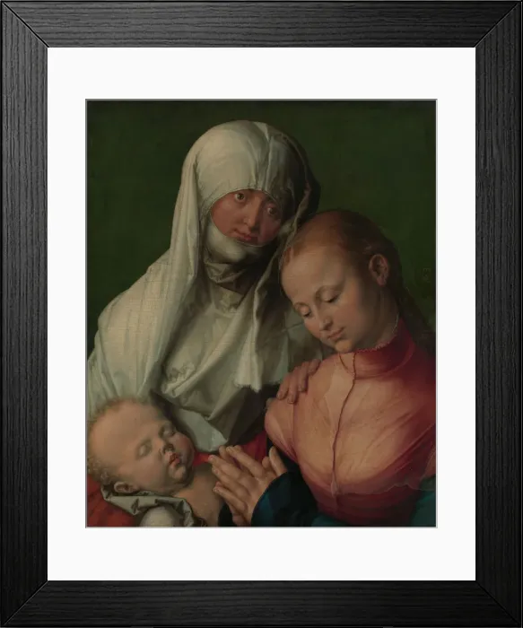 Framed Print : Virgin and Child with Saint Anne, probably 1519. Creator: Albrecht Durer Framed Print : Virgin and Child with Saint Anne, probably 1519. Creator: Albrecht Durer
