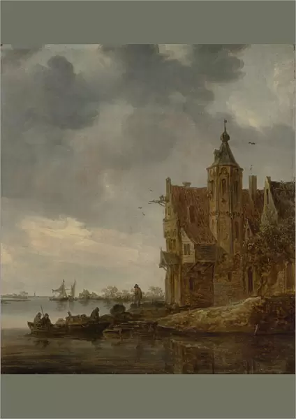 Country House near the Water, 1646. Creator: Jan van Goyen