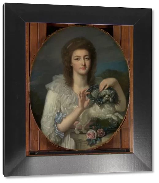 Princess Varvara Nikolaevna Gagarina (1762-1802), ca. 1780-82. Creator: Jean-Baptiste Greuze