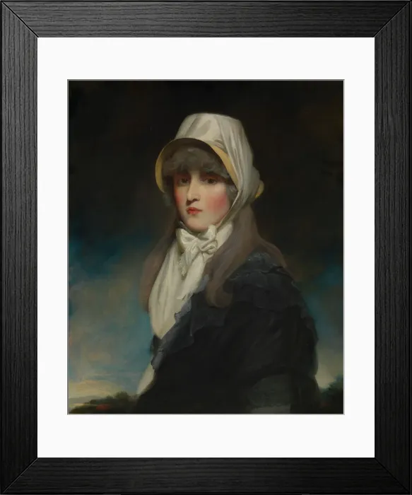 Framed Print : Mrs. George Horsley (Charlotte Mary Talbot, died 1828). Creator: John Westbrooke Chandler Framed Print : Mrs. George Horsley (Charlotte Mary Talbot, died 1828). Creator: John Westbrooke Chandler