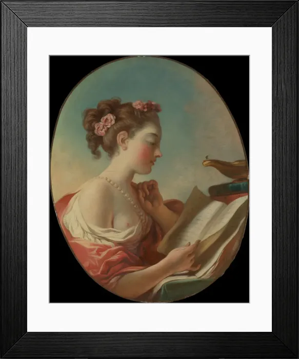 Framed Print : Allegory of Vigilance, ca. 1772. Creator: Jean-Honore Fragonard Framed Print : Allegory of Vigilance, ca. 1772. Creator: Jean-Honore Fragonard