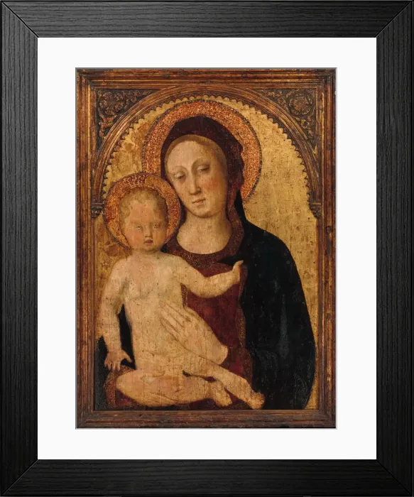 Framed Print : Madonna and Child, probably 1440s. Creator: Jacopo Bellini Framed Print : Madonna and Child, probably 1440s. Creator: Jacopo Bellini