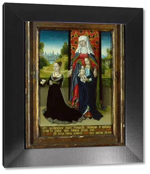 Virgin and Child with Saint Anne Presenting Anna van Nieuwenhove, 1479-82. Creator