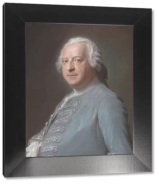 Jean Charles Garnier d Isle (1697-1755), ca. 1750. Creator: Maurice-Quentin de La Tour