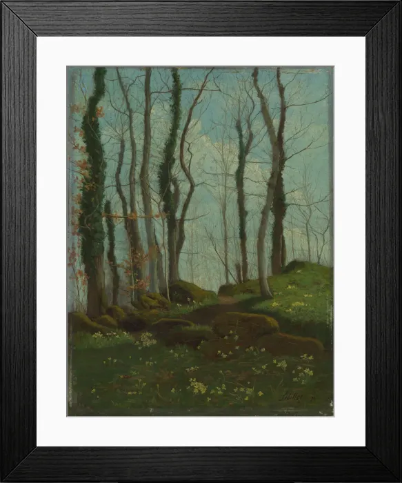 Framed Print : Spring in Brittany, 1874. Creator: Paul Sebillot