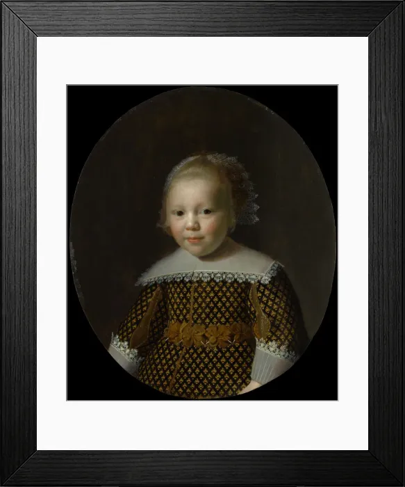 Framed Print : Portrait of a Young Boy. Creator: Style of Paulus Moreelse (Dutch, ca. 1637) Framed Print : Portrait of a Young Boy. Creator: Style of Paulus Moreelse (Dutch, ca. 1637)