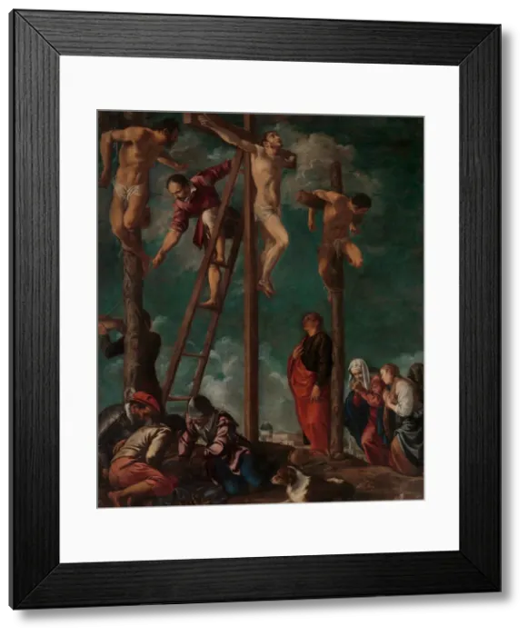 Framed Print : The Crucifixion, ca. 1625-30. Creator: Pedro Orrente Framed Print : The Crucifixion, ca. 1625-30. Creator: Pedro Orrente