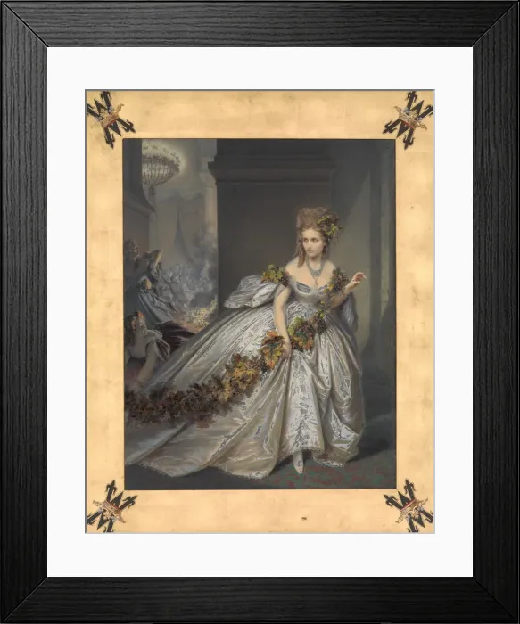 Framed Print : La Frayeur, 1861-64. Creator: Pierre-Louis Pierson Framed Print : La Frayeur, 1861-64. Creator: Pierre-Louis Pierson