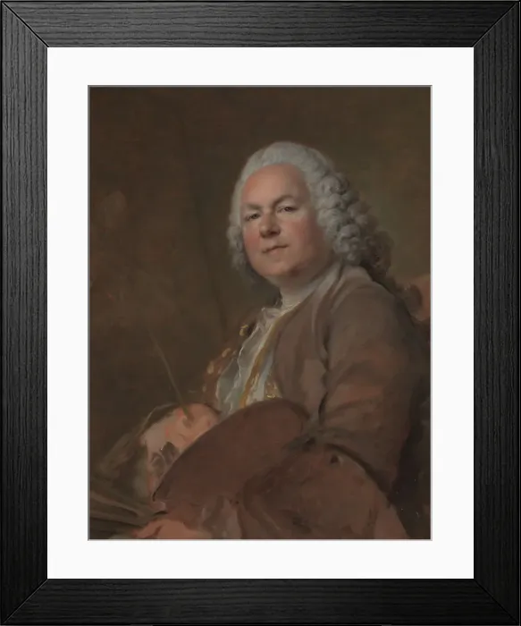 Framed Print : Jean Marc Nattier (1685-1766). Creator: Louis Tocque Framed Print : Jean Marc Nattier (1685-1766). Creator: Louis Tocque