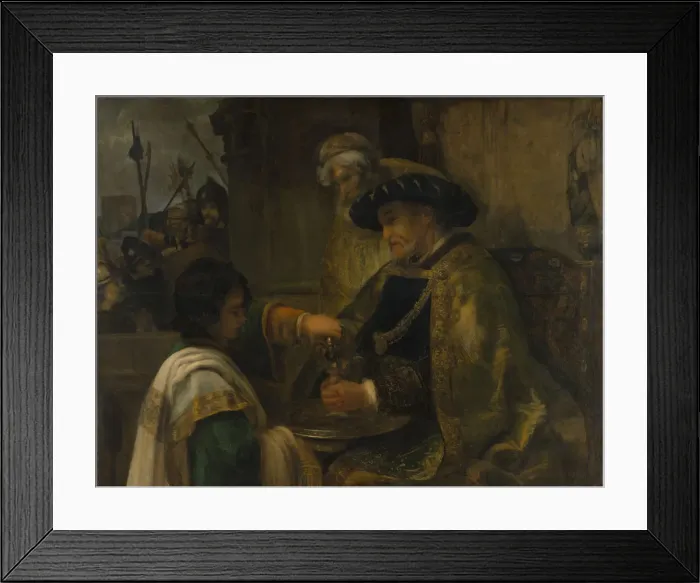 Framed Print : Pilate Washing His Hands, probably 1660s. Creator: Style of Rembrandt (Dutch, 17th century) Framed Print : Pilate Washing His Hands, probably 1660s. Creator: Style of Rembrandt (Dutch, 17th century)