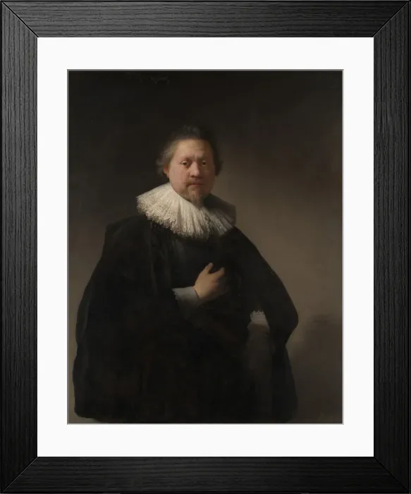 Framed Print : Portrait of a Man, probably a Member of the Van Beresteyn Family, 1632. Creator: Rembrandt Framed Print : Portrait of a Man, probably a Member of the Van Beresteyn Family, 1632. Creator: Rembrandt