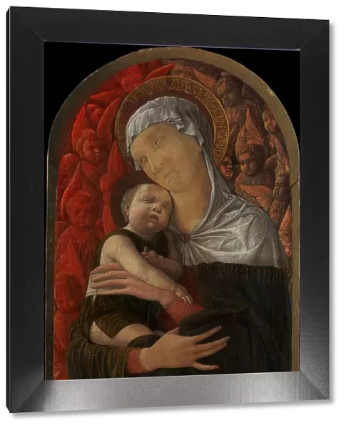 Madonna and Child with Seraphim and Cherubim, ca. 1454. Creator: Andrea Mantegna