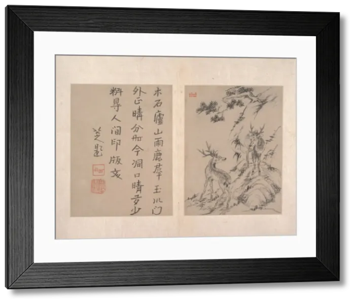 Framed Print : Album. Creator: Bada Shanren Framed Print : Album. Creator: Bada Shanren