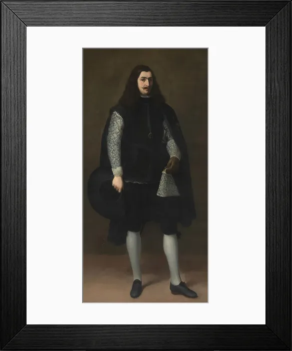 Framed Print : A Knight of Alcantara or Calatrava, ca. 1650-55. Creator: Bartolome Esteban Murillo Framed Print : A Knight of Alcantara or Calatrava, ca. 1650-55. Creator: Bartolome Esteban Murillo