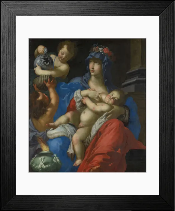 Framed Print : Charity. Creator: Cesare Dandini Framed Print : Charity. Creator: Cesare Dandini
