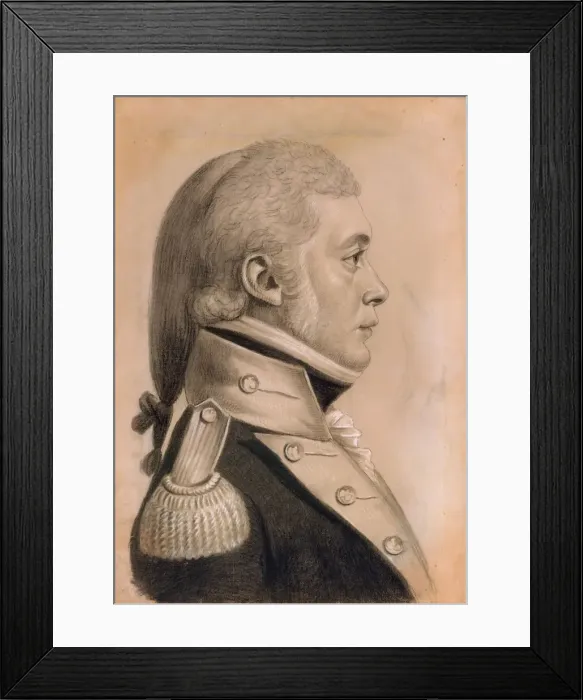 Framed Print : Dyer Sharp Wynkoop, 1800. Creator: Charles Balthazar Julien Fevret de Saint-Memin Framed Print : Dyer Sharp Wynkoop, 1800. Creator: Charles Balthazar Julien Fevret de Saint-Memin