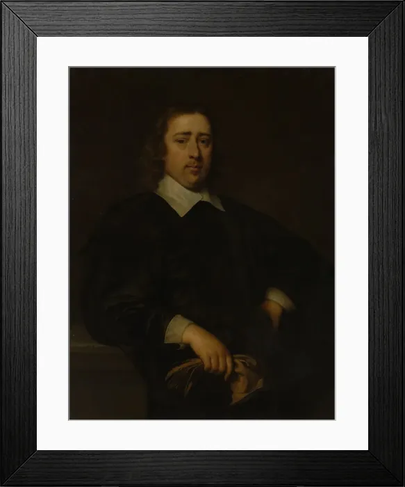 Framed Print : Portrait of a Man, 1648. Creator: Cornelis Janssens van Ceulen Framed Print : Portrait of a Man, 1648. Creator: Cornelis Janssens van Ceulen