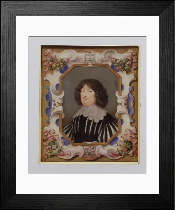 Framed Print : Portrait of a Man, ca. 1628. Creator: Jean Saillant Framed Print : Portrait of a Man, ca. 1628. Creator: Jean Saillant
