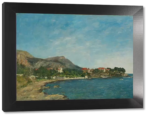 Beaulieu: The Bay of Fourmis, 1892. Creator: Eugene Louis Boudin