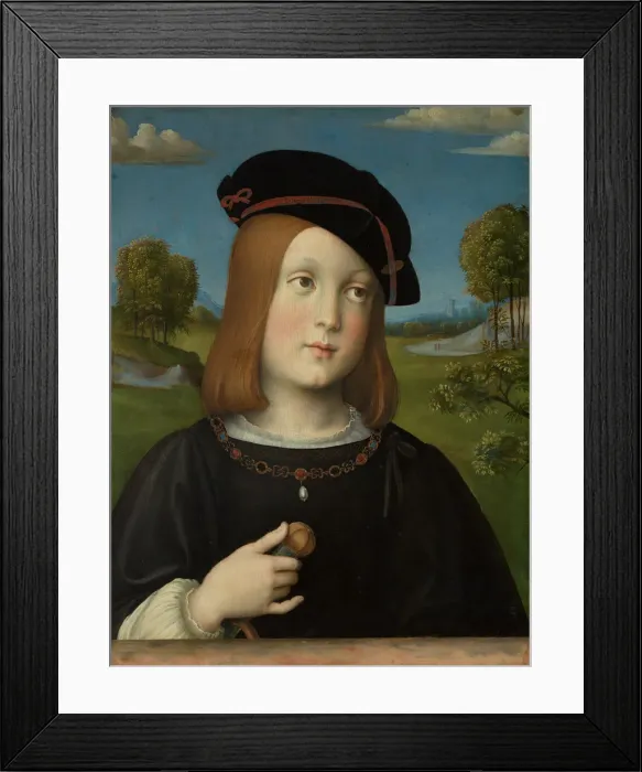 Framed Print : Federico Gonzaga (1500-1540), 1510. Creator: Francesco Francia Framed Print : Federico Gonzaga (1500-1540), 1510. Creator: Francesco Francia