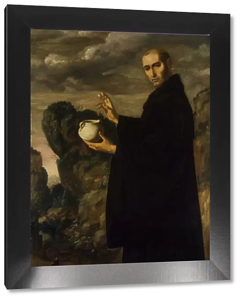 Saint Benedict, ca. 1640-45. Creator: Francisco de Zurbaran