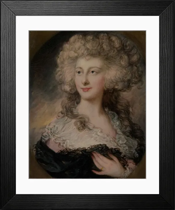 Framed Print : Anne Elizabeth Cholmley (1769-1788), Later Lady Mulgrave. Creator: Gainsborough Dupont Framed Print : Anne Elizabeth Cholmley (1769-1788), Later Lady Mulgrave. Creator: Gainsborough Dupont