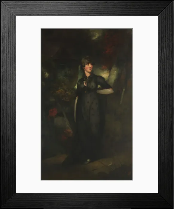 Framed Print : Mrs. Whaley (died 1798, Isle of Man). Creator: George Chinnery Framed Print : Mrs. Whaley (died 1798, Isle of Man). Creator: George Chinnery