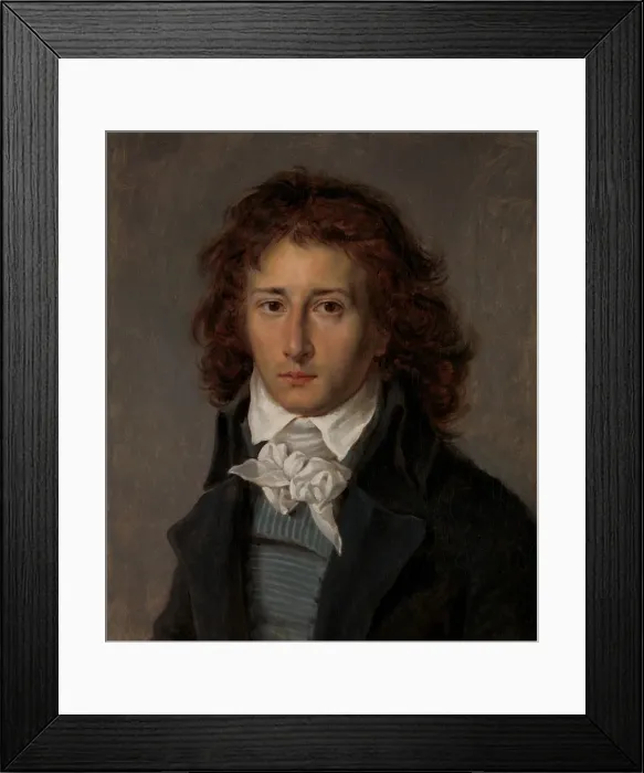Framed Print : Francois Gerard (1770-1837), later Baron Gerard, ca. 1790. Creator Framed Print : Francois Gerard (1770-1837), later Baron Gerard, ca. 1790. Creator