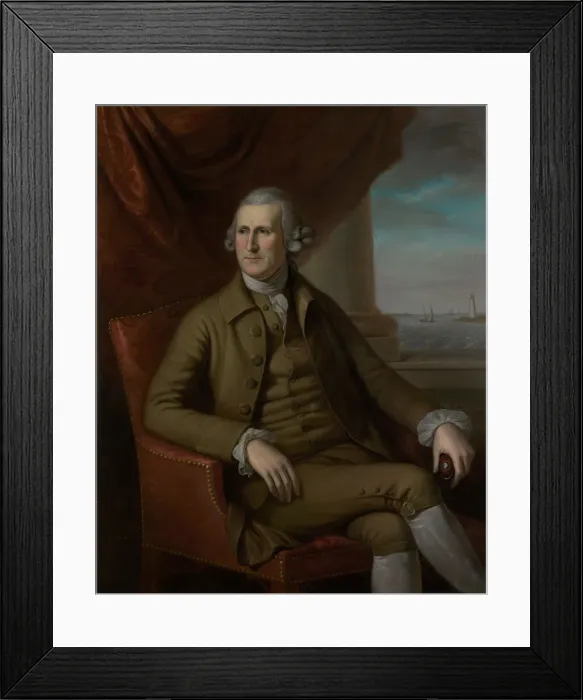 Framed Print : Thomas Willing, 1782. Creator: Charles Willson Peale Framed Print : Thomas Willing, 1782. Creator: Charles Willson Peale