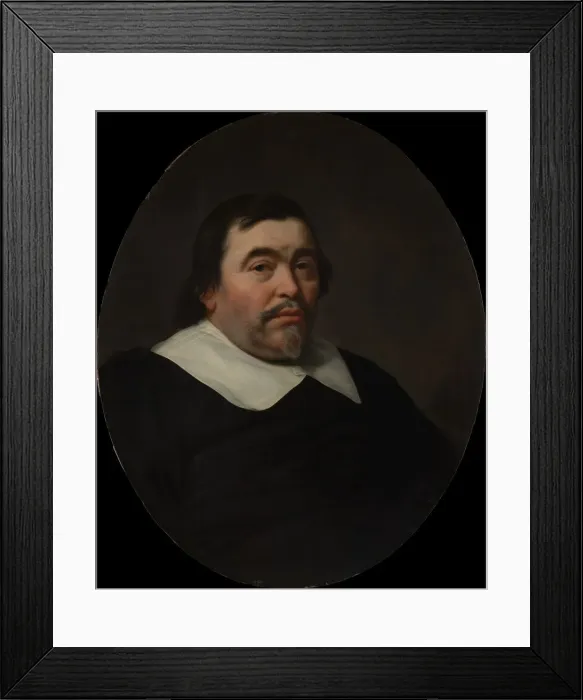 Framed Print : Portrait of a Man, 1647. Creator: Bartholomeus van der Helst Framed Print : Portrait of a Man, 1647. Creator: Bartholomeus van der Helst